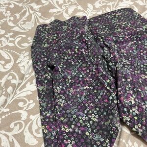 Floral Leggings Lululemon size 14